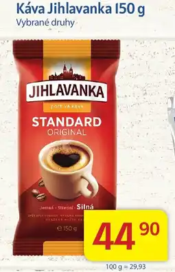 Kubík potraviny Káva JIHLAVANKA nabídka