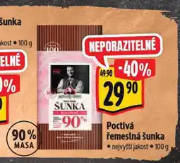 Albert Poctivá řemeslná šunka nabídka