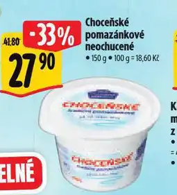 Albert Choceňské tradiční pomazánkové nabídka