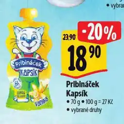 Albert Pribináček kapsík nabídka