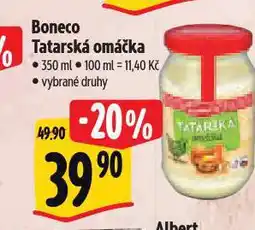 Albert Boneco tatarská omáčka nabídka