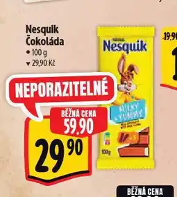 Albert Nesquik čokoláda nabídka