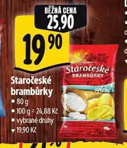 Albert Staročeské brambůrky nabídka