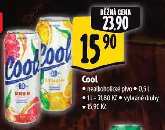 Albert Cool nealkoholické pivo nabídka