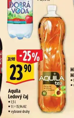 Albert Aquila ledový čaj nabídka