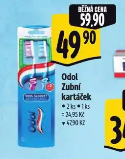 Albert Odol zubní kartáček nabídka