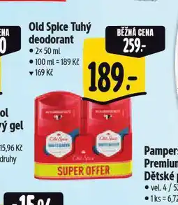 Albert Old spice deodorant nabídka