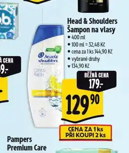 Albert Head & shoulders šampon na vlasy nabídka