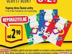Albert Školní sešity nabídka