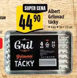 Albert Grilovací tácky nabídka