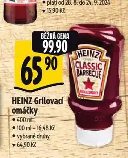 Albert Heinz grilovací omáčka nabídka