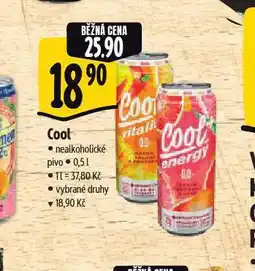 Albert Cool nealkoholické pivo nabídka