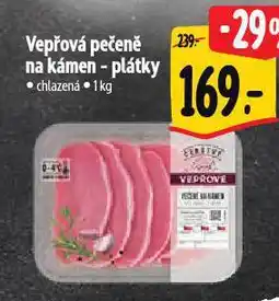 Albert Vepřová pečeně na kámen nabídka