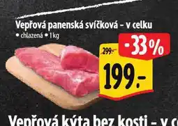 Albert Vepřová panenská svíčková nabídka