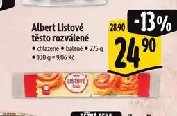 Albert Listové těsto nabídka