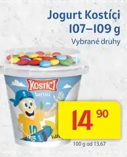 Kubík potraviny Jogurt KOSTÍCI nabídka