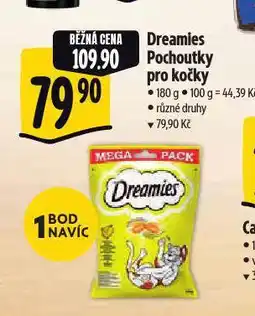 Albert Dreamies pochoutka pro kočky nabídka