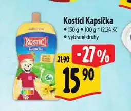 Albert Kostíci kapsička nabídka