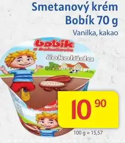 Kubík potraviny Smetanový krém Bobík nabídka