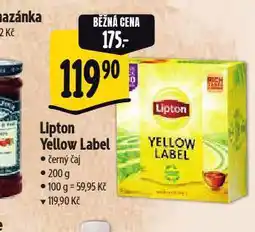 Albert Lipton čaj nabídka