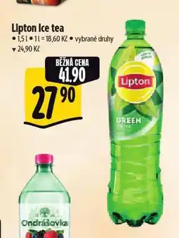 Albert Lipton ice tea nabídka