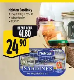 Albert Nekton sardinky nabídka