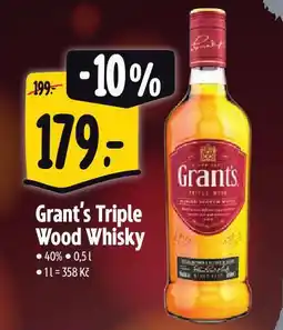 Albert Grant's triple wood whisky nabídka