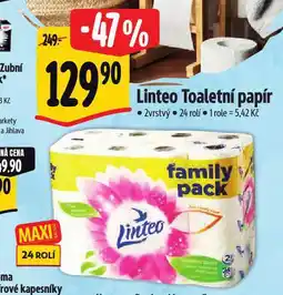 Albert Linteo toaletní papír nabídka