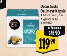 Albert Kávové kapsle dolce gusto nabídka