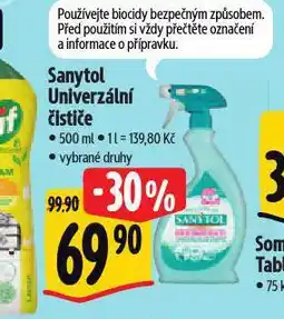 Albert Sanytol univerzální čistič nabídka