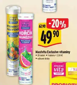 Maxivita exclusive vitaminy