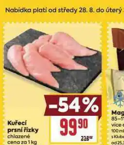 Billa Kuřecí prsní řízky nabídka