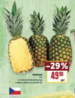 Billa Ananas nabídka