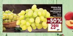 Billa Hrozny révy vinné bílé bezsemenné nabídka