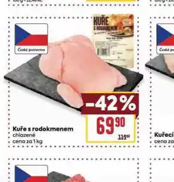Billa Kuře s rodokmenem nabídka