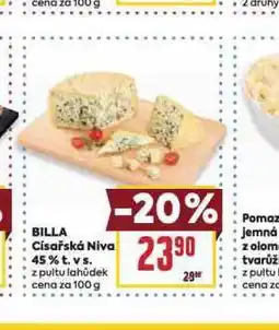 Billa Billa císařská niva 45% nabídka