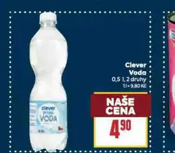 Billa Clever voda nabídka