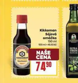 Billa Kikkoman sójová omáčka nabídka