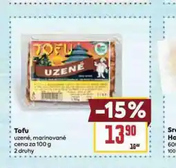 Billa Tofu nabídka