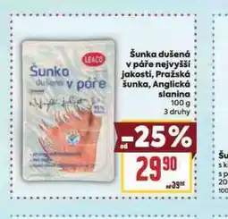 Billa Pražská šunka nabídka