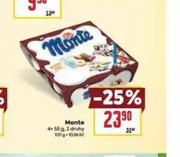 Billa Monte nabídka