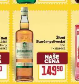 Billa Žitná stará myslivecká nabídka