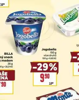Billa Jogobella nabídka