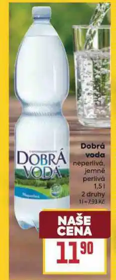 Billa Dobrá voda nabídka