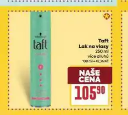 Billa Taft lak na vlasy nabídka