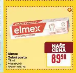 Billa Elmex zubní pasta nabídka