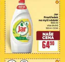 Billa Jar prostředek na nádobí nabídka
