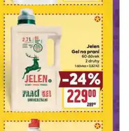 Jelen gel na praní
