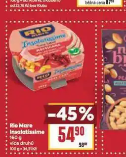 Billa Rio mare insalatissime nabídka