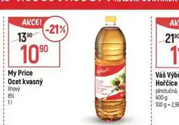 Globus My price ocet kvasný lihový 8% nabídka